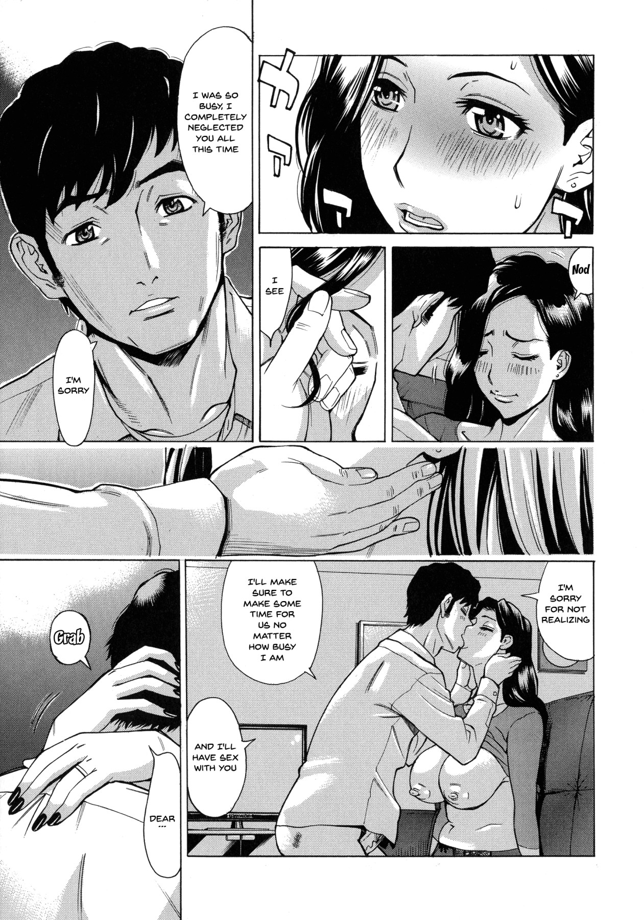 Hentai Manga Comic-A Housewife's Love Fireworks ~To Think My First Affair Would Be a 3-Way~-Chapter 10-13